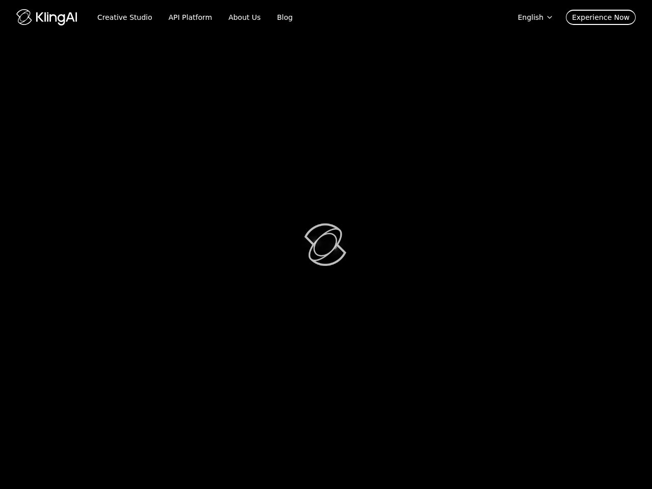 Kling AI interface screenshot